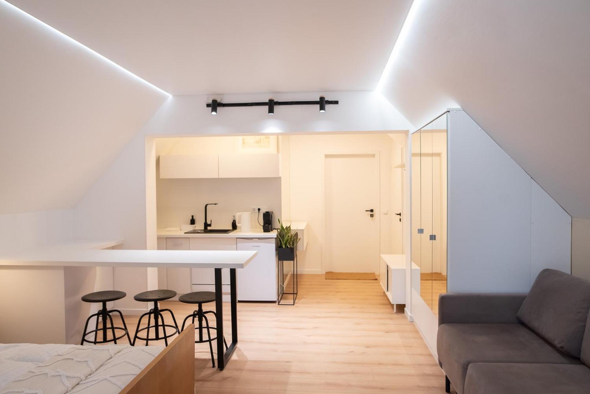 Hamburg Studio Fuer Bis Zu 4 Personen Extérieur photo
